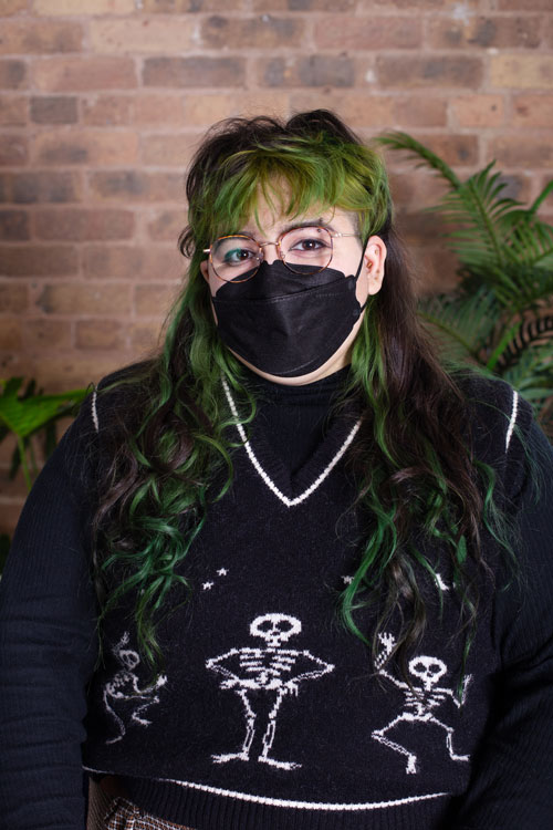 Valerie Jaharis Masked Portrait