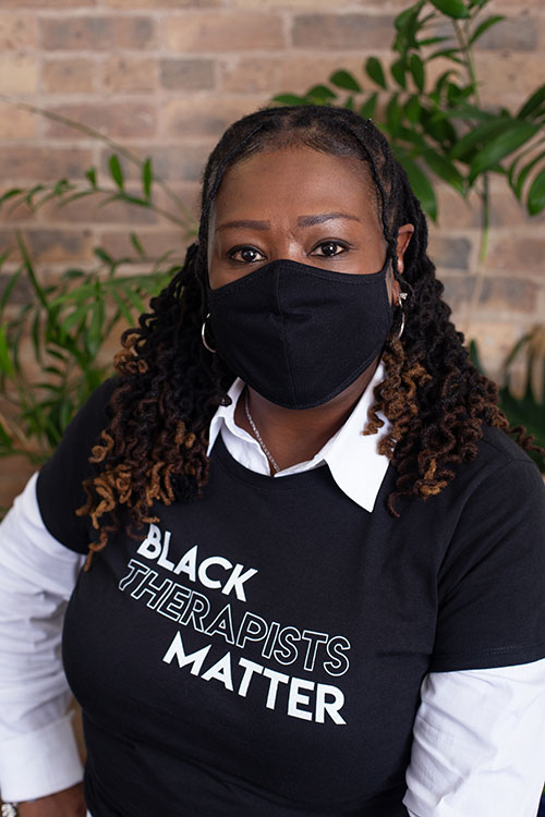 Keesha Beasley Masked Portrait