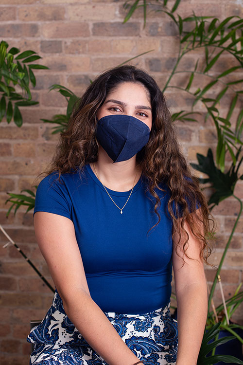 Mariana Reyes Daza Masked Portrait