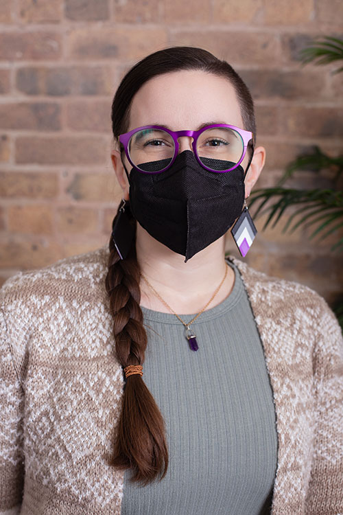 Stephanie Terrell Masked Portrait