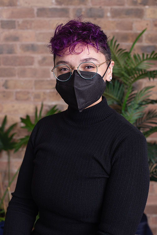 Summer Valentine Masked Portrait