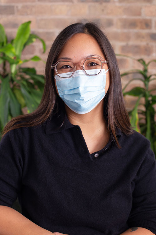 Anni-Ming Larson Masked Portrait